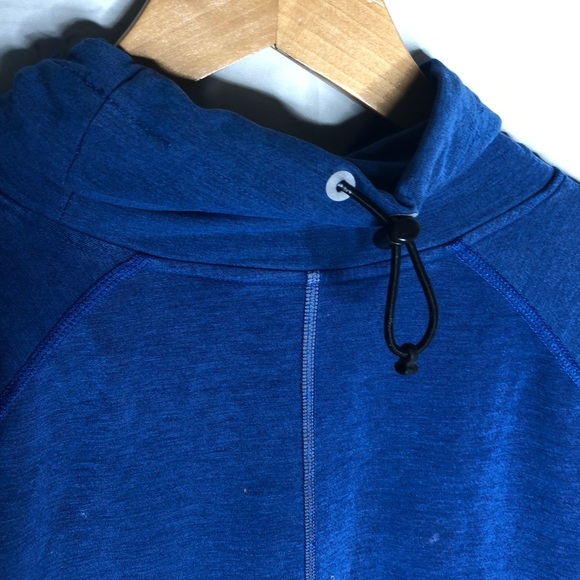 Nike Sprint Fleece Women's Running Long Sleeve Top Size XL Blue 627001-439 - Picture 4 of 11